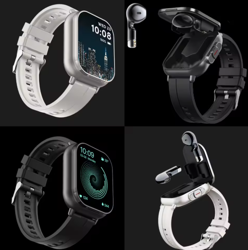 Smartwatch Multifuncional con Auriculares Inalámbricos Integrados.‏