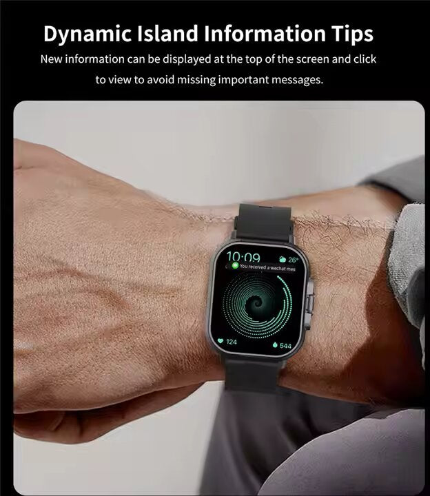 Smartwatch Multifuncional con Auriculares Inalámbricos Integrados.‏
